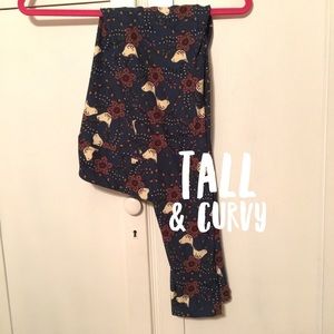 Super Cute Bird & Flower Leggings 🌸 NWOT